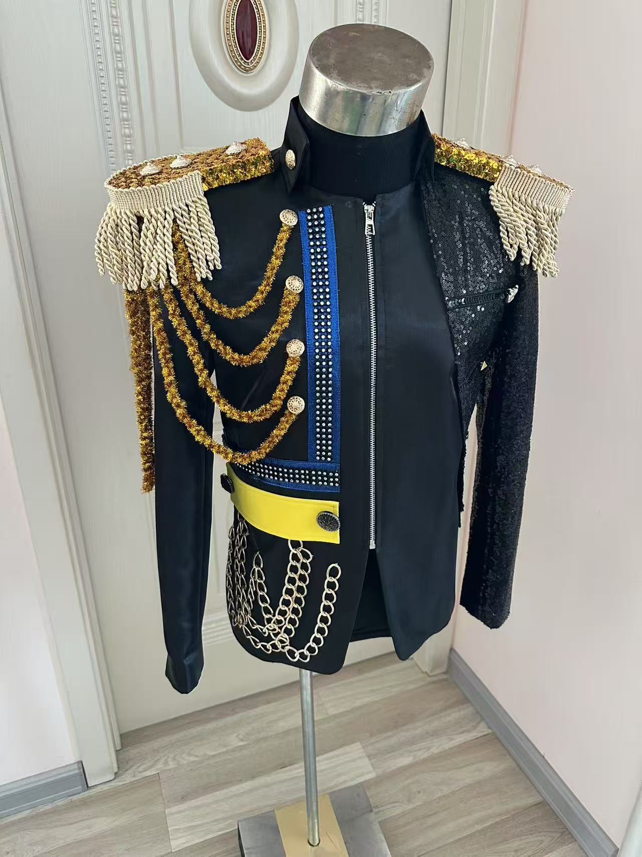 New Men Tassel Royal Jacket We - огляд і ціна Men'S Formal Wear In Wedding