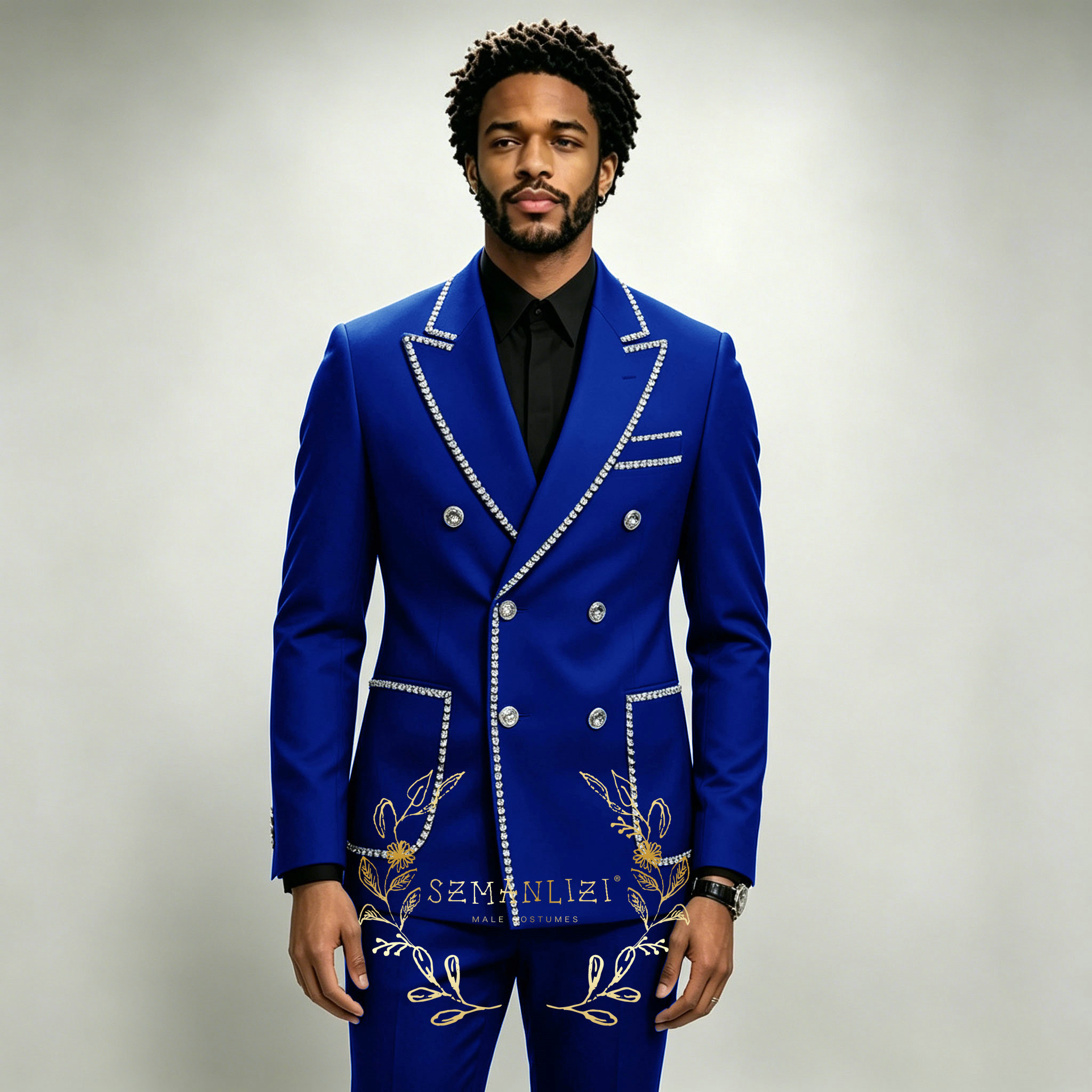 Luxury Men's Suits 2 Pieces Ro - огляд і ціна Men'S Formal Wear In Wedding