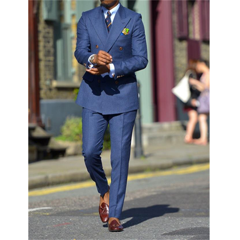 Dark Blue Formal Mens Suits Tw - огляд і ціна Men'S Formal Wear In Wedding