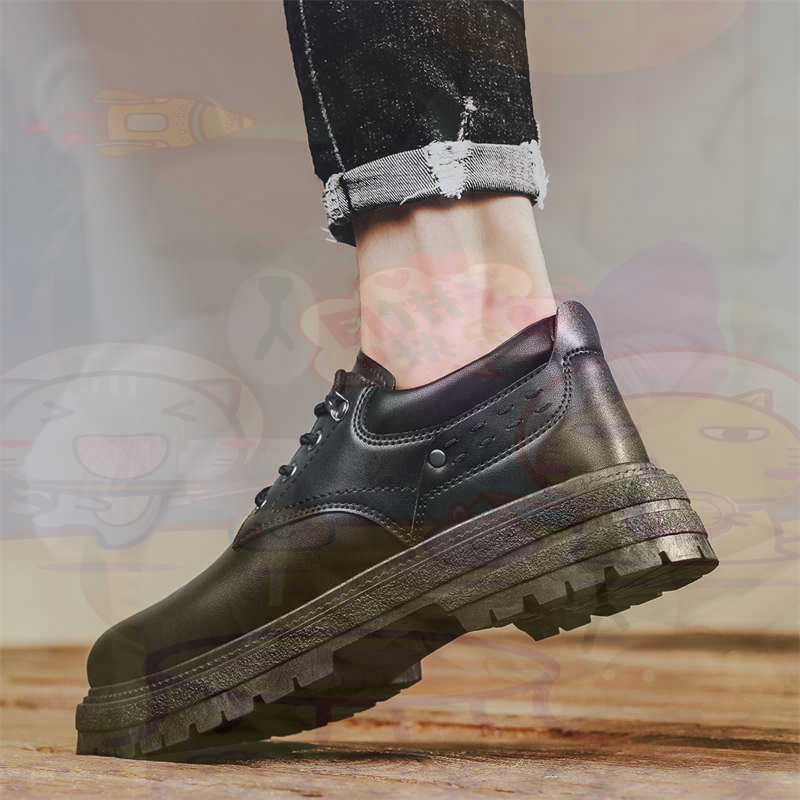 Dark Natural Leather Fashion T - огляд і ціна Men'S Formal Wear Stores