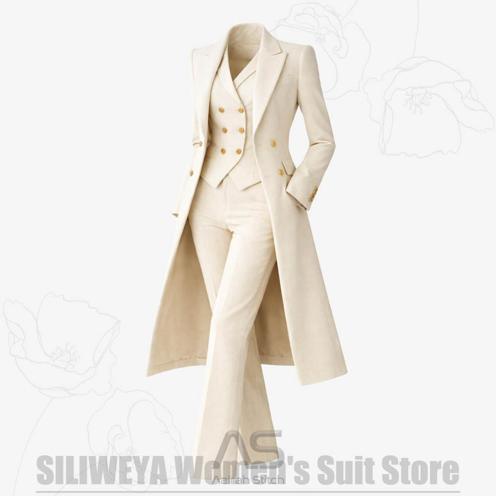 Women's Suit 3 Piece Double Br - огляд і ціна Formal Vest Waistcoat