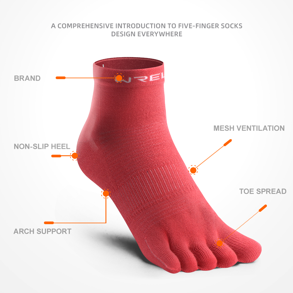 WRELS COOLMAX Five-finger Outd - огляд і ціна Sock Garter Men