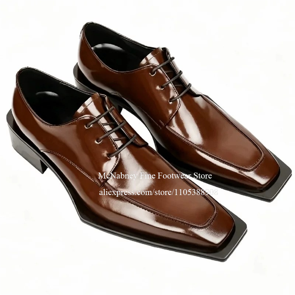 Spike Studs Leather Dress Shoe - огляд і ціна Men'S Formal Wear In Wedding