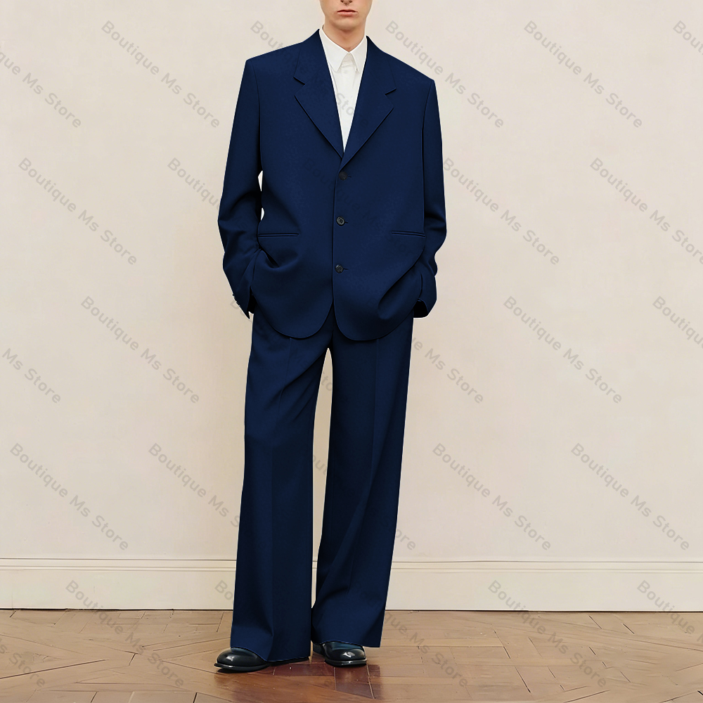 Men's Black Oversized Suit Set - огляд і ціна Men'S Formal Wear In Wedding